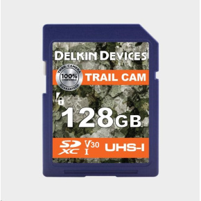 Delkin SDXC Trail Cam R100/W75 (V30) 128GB
