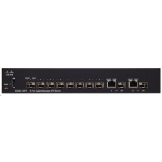 BAZAR - Cisco switch SG350-10SFP-K9-EU-RF, 8xSFP, 2xGbE/SFP, REFRESH - rozbaleno