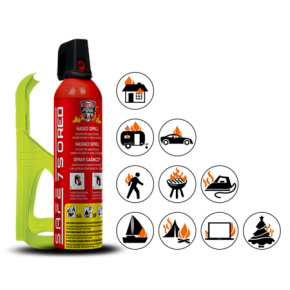 Safe SET Hasicí sprej  750 RED + držák  75F