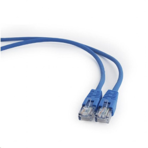 GEMBIRD kabel patchcord Cat5e UTP 0,5m, modrý