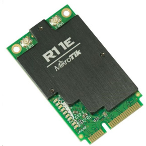 MikroTik R11e-2HnD, mini-PCIe karta, 802.11b/g/n, U.FL