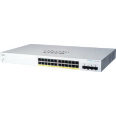 Cisco switch CBS220-24P-4G, 24xGbE RJ45, 4xSFP, PoE+, 195W - REFRESH Cisco switch CBS220-24P-4G, 24xGbE RJ45, 4xSFP, PoE+, 195W - REFRESH