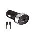 WG - Autonabíječka 1x USB-C, PD 20 W, + kabel Type-C na Type-C, černá