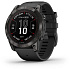 Garmin Fenix 7X PRO Sapphire Solar Carbon Gray DLC Titanium / Black Band, EU