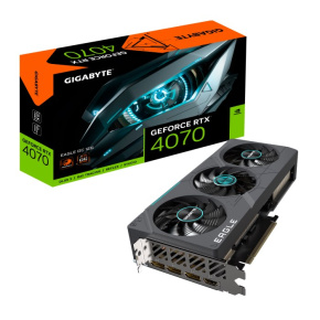 GIGABYTE VGA NVIDIA GeForce RTX 4070 EAGLE OC 12G, RTX 4070, 12GB GDDR6X, 3xDP, 1xHDMI