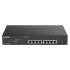 D-Link DGS-1100-10MPV2 10-Port PoE+ Gigabit Smart Managed Switch, 8x PoE gigabit, 2x SFP, PoE budget 130W