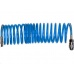 Extol Premium hadice vzduchová spirálová PU s mosaznými rychlospojkami, 1/4", vnitřní Ř6mm, L 15m