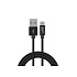 WG - Datový kabel Micro USB na USB-A, 1,2 metru, černá