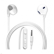 4smarts stereo sluchátka In-Ear 3,5 mm jack, bílá 4smarts stereo sluchátka In-Ear 3,5 mm jack, bílá