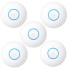 UBNT UniFi AP nanoHD, 5-PACK, bez PoE! [vnitřní AP, 2.4+5GHz (300Mbps+1733Mbps), MU-MIMO, 802.11a/b/g/n]