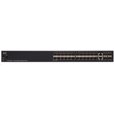 BAZAR - Cisco switch SG350-28SFP-RF 24xSFP, 2xGbE SFP/RJ-45, REFRESH - Po opravě (Komplet) BAZAR - Cisco switch SG350-28SFP-RF 24xSFP, 2xGbE SFP/RJ-45, REFRESH - Po opravě (Komplet)