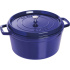 Staub La Cocotte litinový kulatý hrnec, 8.35 l, modrá