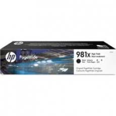 HP 981X High Yield Black Original PageWide Cartridge HP 981X High Yield Black Original PageWide Cartridge