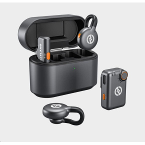 Hollyland LARK M2S Mini Combo Wireless Lavalier Microphone Mini Combo (Space Gray) Hollyland LARK M2S Mini Combo Wireless Lavalier Microphone Mini Combo (Space Gray)