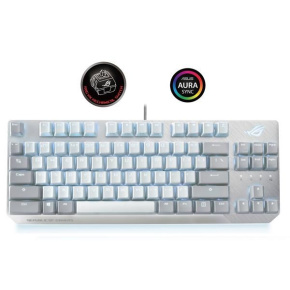 ASUS klávesnice ROG STRIX SCOPE NX TKL MOONLIGHT WHITE (X806)