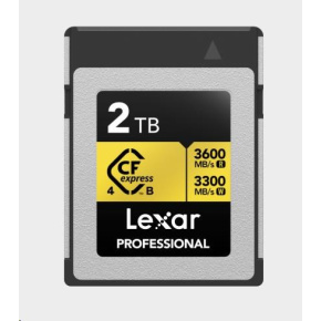 Lexar CFexpress 4.0 Pro Gold R3600/W3300 2TB