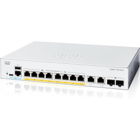 Cisco Catalyst switch C1300-8P-E-2G (8xGbE,2xGbE/SFP combo,8xPoE+,60W,fanless)