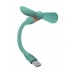 SPEED LINK ventilátor SL-600500-TECL, AERO, velikost mini, USB, zelená