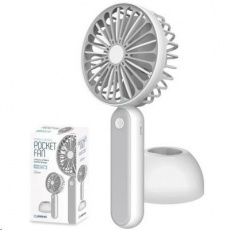 Platinet PRDF6108 přenosný ventilátor nabíjecí se stojánkem 9cm