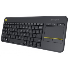 Logitech Wireless Keyboard Touch Unifying K400 Plus, CZ