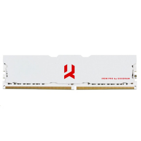 GOODRAM DIMM DDR4 16GB 3600MHz CL18 IRDM Pro, Červená/Bílá
