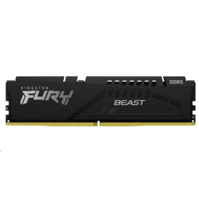 KINGSTON DIMM DDR5 8GB 6000MT/s CL40 FURY Beast Černá