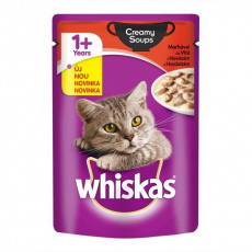 Kap.WHISKAS hovezi v kremove stave 85g Kap.WHISKAS hovezi v kremove stave 85g