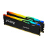 KINGSTON DIMM DDR5 32GB (Kit of 2) 6800MT/s CL34 Non-ECC FURY Beast RGB XMP, Černá