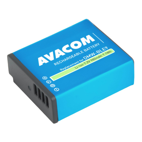 AVACOM náhradní baterie Panasonic DMW-BLE9, BLG-10 Li-Ion 7.2V 980mAh 7.1Wh