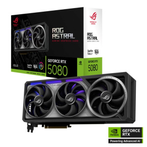 BAZAR - ASUS VGA NVIDIA GeForce RTX 5080 ROG ASTRAL 16GB, 16GB GDDR7, 3xDP, 2xHDMI - Poškozený obal (Komplet) BAZAR - ASUS VGA NVIDIA GeForce RTX 5080 ROG ASTRAL 16GB, 16GB GDDR7, 3xDP, 2xHDMI - Poškozený obal (Komplet)