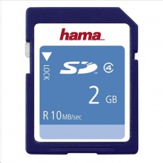 Hama paměťová karta SD 2 GB CLASS 4 10 MB/s