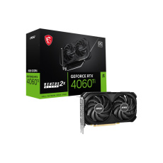 MSI VGA NVIDIA GeForce RTX 4060 Ti VENTUS 2X BLACK 8G OC, RTX 4060 Ti, 8GB GDDR6X MSI VGA NVIDIA GeForce RTX 4060 Ti VENTUS 2X BLACK 8G OC, RTX 4060 Ti, 8GB GDDR6X