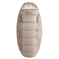 Naturehike oválný spací pytel PS200 1600g krémový Naturehike oválný spací pytel PS200 1600g krémový