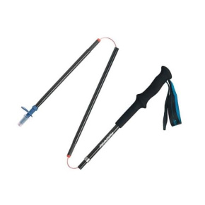 Naturehike carbonová skládací treková hůlka ST08 153g - modrá 110 cm