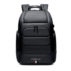 MYBALO Atlas prostorný batoh na notebook, černá