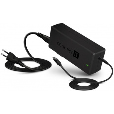 CONNECT IT univerzální notebookový adaptér MacPower, USB-C, PD 65 W CONNECT IT univerzální notebookový adaptér MacPower, USB-C, PD 65 W