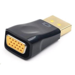 GEMBIRD Redukce DisplayPort - VGA (M/F, černá)