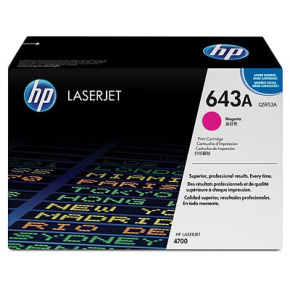 HP 643A Magenta LJ Toner Cart, Q5953A (10,000 pages)