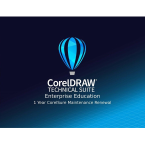 CorelDRAW Technical Suite Education Enterprise 1 Year CorelSure Maintenance(1-4) EN/DE/FR/ES/BR/IT/CZ/PL/NL
