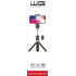 WG - Teleskopická tyč tripod pro selfie foto s bluetooth tlačítkem / WG 6 / black