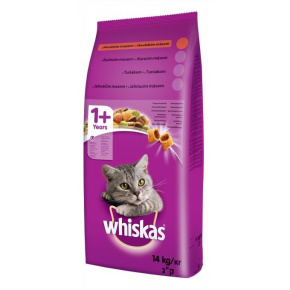 WHISKAS hovezi 14kg