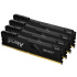 KINGSTON DIMM DDR4 64GB (Kit of 4) 2666MT/s CL16 1Gx8 FURY Beast Černá