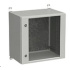 Solarix rozvaděč nástěnný venkovní LC-20 12U 600x600mm, dveře sklo, LC-20-12U-66-11-G