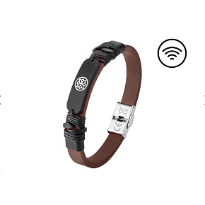 CARNEO PAY Fashion bracelet Iron spirit brown