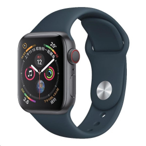 COTECi silikonový sportovní náramek pro Apple watch 38 / 40 mm tmavě zelený