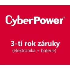 CyberPower 3-tí rok záruky pro PR1000ELCD CyberPower 3-tí rok záruky pro PR1000ELCD