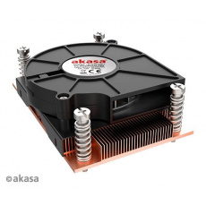 AKASA chladič AM4-Low profile CPU cooler with Copper heatsink AKASA chladič AM4-Low profile CPU cooler with Copper heatsink