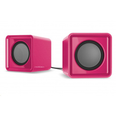 SPEED LINK reproduktory TWOXO Stereo Speakers, růžová SPEED LINK reproduktory TWOXO Stereo Speakers, růžová