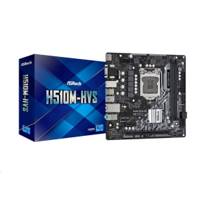 ASRock MB Sc LGA1200 H510M-HVS, Intel H510, 2xDDR4, 1xHDMI, 1xVGA, mATX