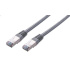 C-TECH kabel patchcord Cat5e, FTP, šedý, 2m